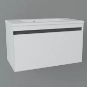 Тумба с раковиной Devit UP 59х46 см МДФ/ДСП белый 0W20120W