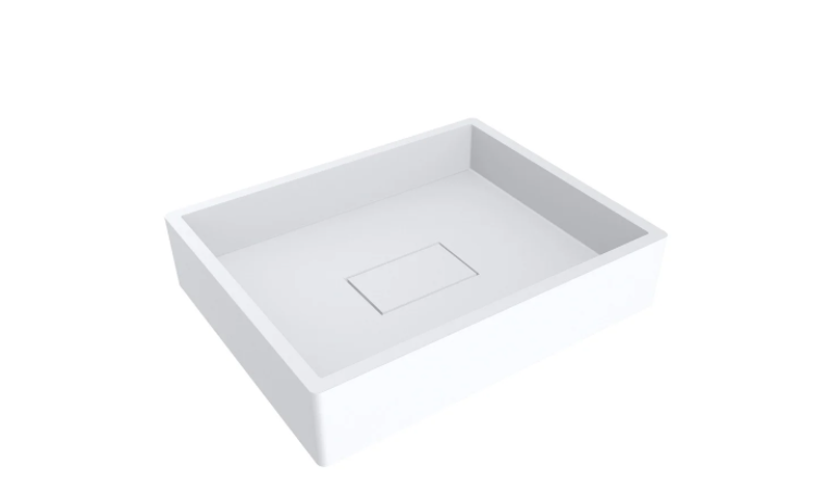 Раковина для ванної Miraggio Capri 500 накладна білий матовий 0000161