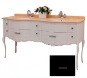 Тумба под раковину Marsan Angelique 1650 дерево черный Angelique1650black