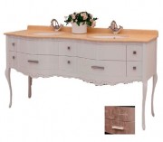 Тумба під раковину Marsan Angelique 1650 дерево срібло Angelique1650silver