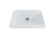Раковина для ванної MIRAGGIO ALBENA 440 врізна білий матовий 0000156