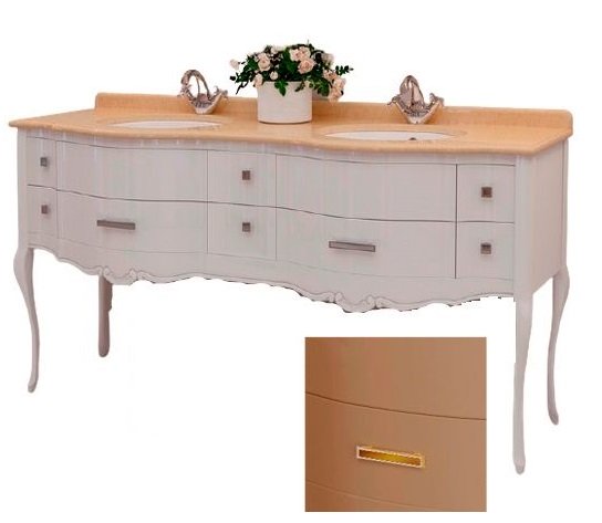 Тумба под раковину Marsan Angelique 1650 дерево капучино Angelique1650cappuccino