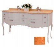 Тумба под раковину Marsan Angelique 1650 дерево античное золото Angelique1650gold