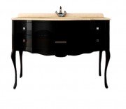 Тумба под раковину Marsan Angelique 910 дерево черный Angelique910black