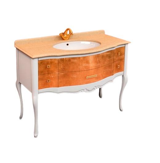 Тумба під раковину Marsan Angelique 910 дерево античне золото Angelique910gold