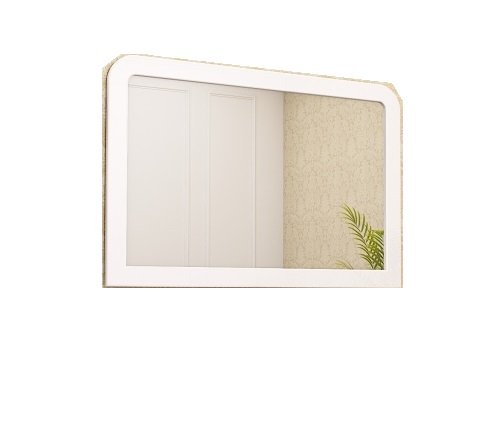 Зеркало для ванной Marsan Amelie 80х120 см белый Amelie80х120white