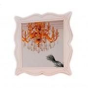 Зеркало для ванной Marsan Arlette 100х100 см белый Arlette100х100white