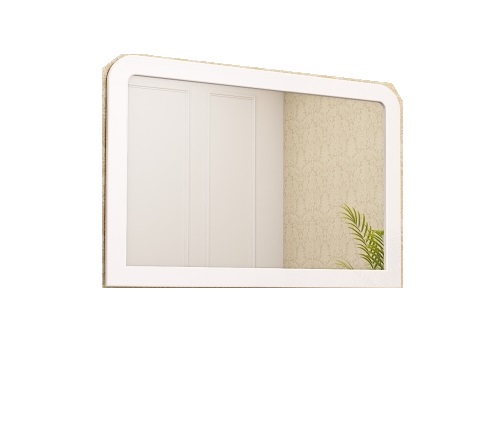 Дзеркало для ванної Marsan Amelie 80х120 см білий Amelie80х120white