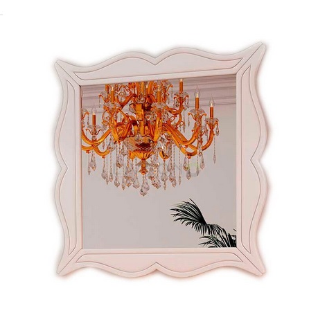 Зеркало для ванной Marsan Arlette 100х85 см белый Arlette100х85white