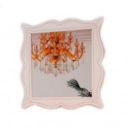 Дзеркало для ванної Marsan Arlette 100х85 см білий Arlette100х85white