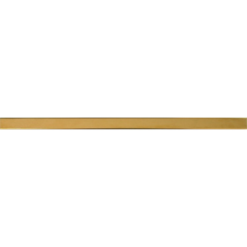 Фриз Grand Kerama Chrome 50х2,7 см нержавеющая сталь золото 052336