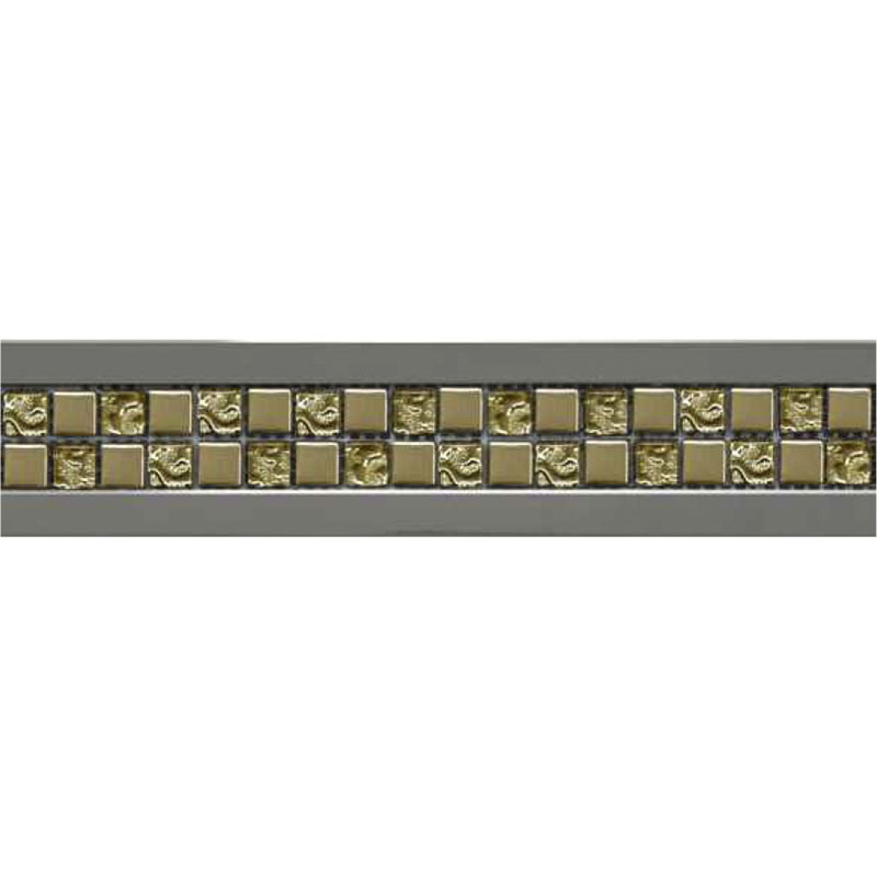 Фриз Grand Kerama Ellite 30х6,5 см золото-золото 016765