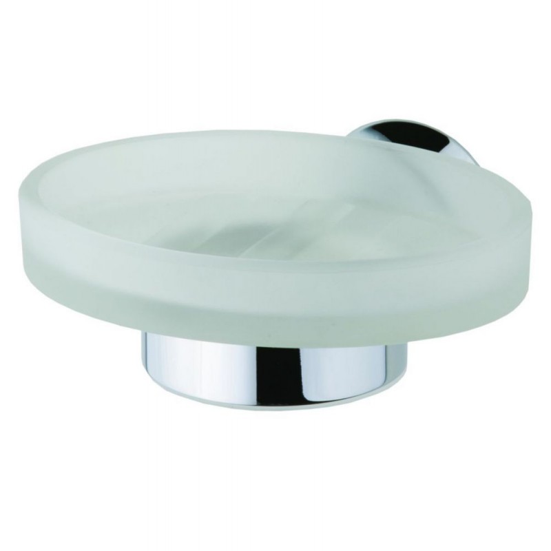 Мильниця для ванної Devit Vintage підвісна матове скло/хром 7859122SH