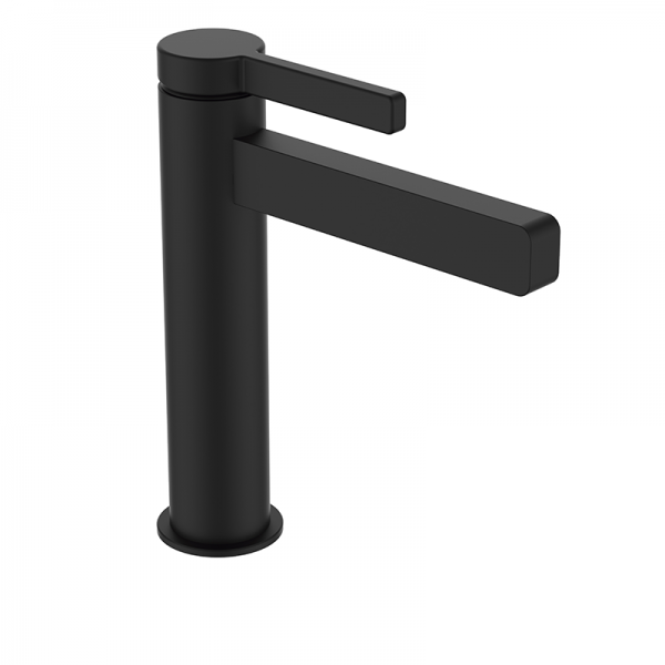 Смеситель для раковины GRB Axis XL однорычажный с донным клапаном черный 74531742