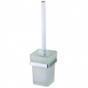 Ершик для унитаза Devit Graphics с настенным держателем стекло матовое/хром 8157126BH