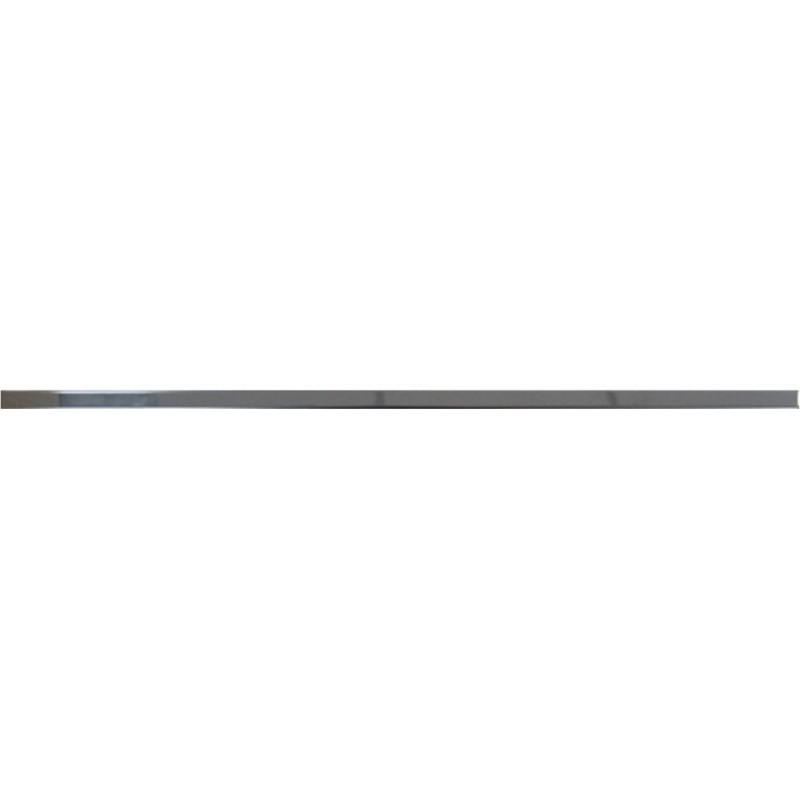 Фриз Grand Kerama Chrome 50х1,5 см нержавіюча сталь платина 052330