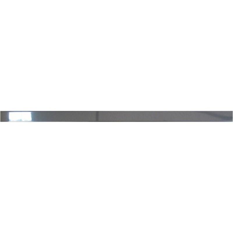 Фриз Grand Kerama Chrome 60х2,7 см нержавеющая сталь платина 016797