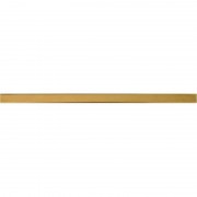 Фриз Grand Kerama Chrome 60х2,7 см нержавеющая сталь золото 016799