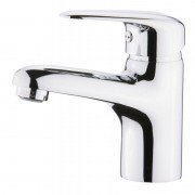 Змішувач для раковини Devit Giran одноважільний латунь хром з донним клапаном 16190128P