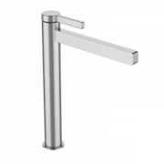 Змішувач для раковини GRB Axis XXL одноважельний з донним клапаном нержавеюшая сталь 74552743