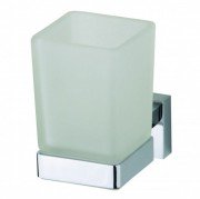 Стакан для зубных щеток Devit Graphics подвесной матовое стекло/хром 8158126SC