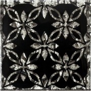 Декор напольный Grand Kerama Брайс 8х8 см стекло платина 052326