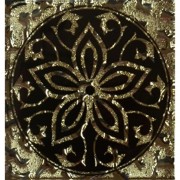 Декор напольный Grand Kerama Дамаск 8х8 см стекло золото 052321