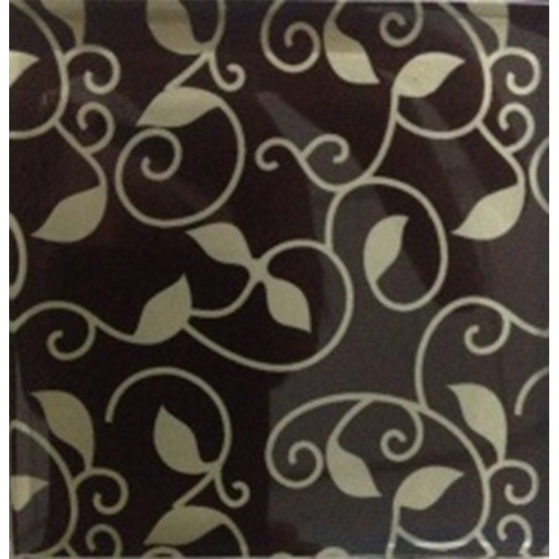 Декор напольный Grand Kerama Завиток 6,6х6,6 см стекло беж 052312