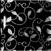 Декор напольный Grand Kerama Завиток 6,6х6,6 см стекло платина 052314