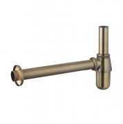 Сифон для раковини Devit під донний клапан латунь бронза 53012100B