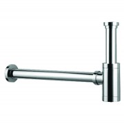 Сифон для раковини Devit під донний клапан латунь хром 53412100