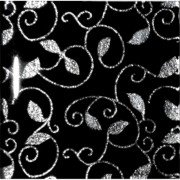 Декор напольный Grand Kerama Завиток 6,6х6,6 см стекло платина 052314