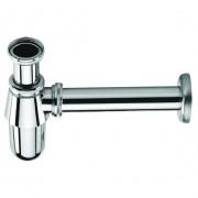 Сифон для раковини Devit під донний клапан латунь хром 53012100