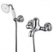 Смеситель для ванной Devit  Charlestone однорычажный с ручным душем хром CN60012137