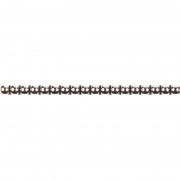 Стик Grand Kerama ребристый 20х0,7 см платина 052328