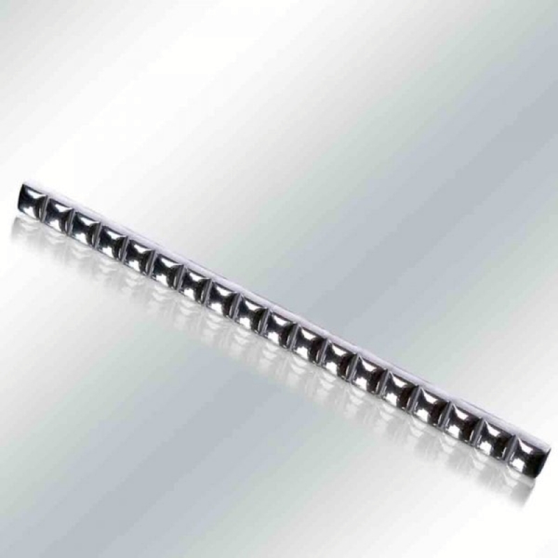 Стик Grand Kerama ребристый 25х1 см платина 003106