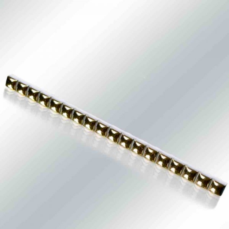 Стік Grand Kerama ребристий 25х1 см золото 003107