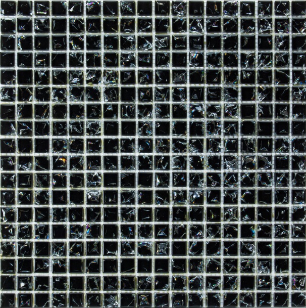 Мозаика Grand Kerama моно 30х30 см черный колотый 448 003171