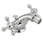 Смеситель для биде Devit Charlestone двухвентильный хром с донным клапаном CN60155019