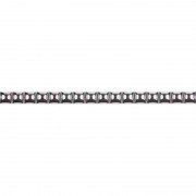 Фриз Grand Kerama Карандаш 25х1,3 см платина 052357