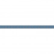 Фриз Grand Kerama Карандаш разрезной люстрованный 25х1,3 см голубой 052354