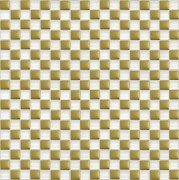Мозаика Grand Kerama шахматка 30х30 см белый/золото 413 003165