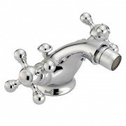 Змішувач для біде Devit Charlestone двовентильний хром з донним клапаном CN60155019