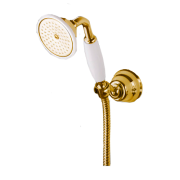 Душевая лейка Devit Charlestone один тип струи латунь золото DS9602702G