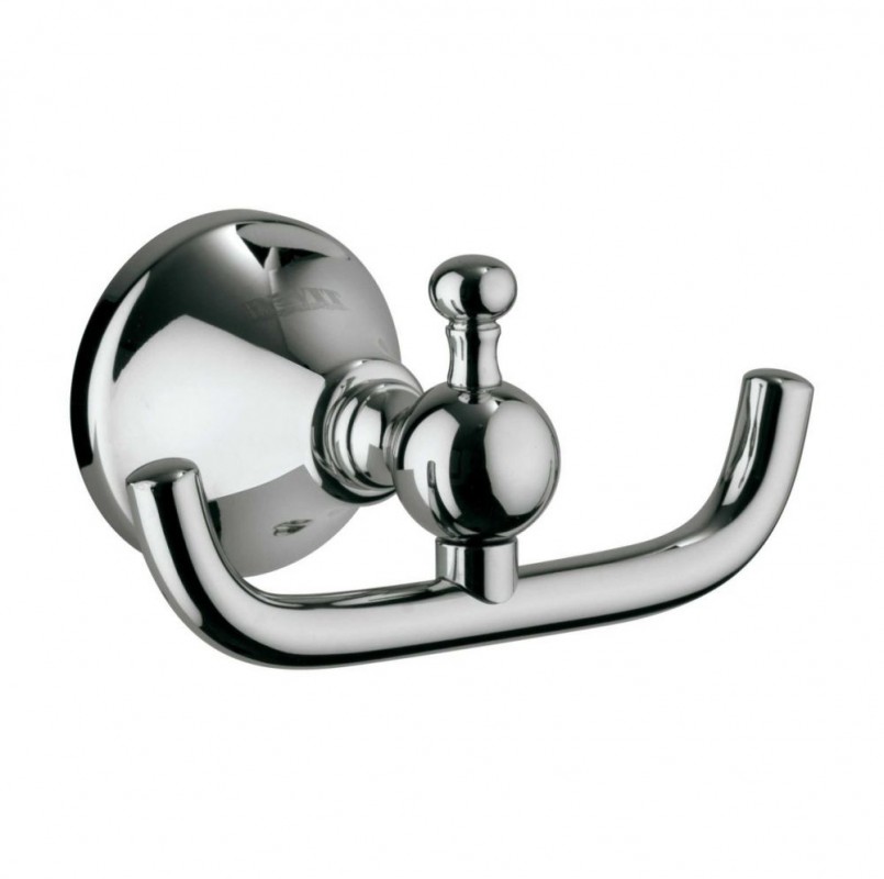 Гачок для ванної Devit Charlestone подвійний латунь хром 8010142