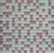 Мозаика Grand Kerama микс 30х30 см белый/серый/розовый 581 003182