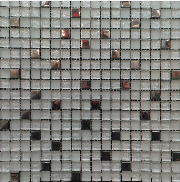 Мозаїка Grand Kerama мікс 30х30 см металік/срібло 507 003177