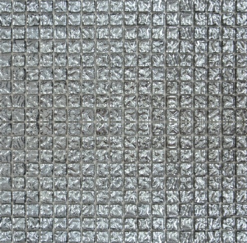 Мозаика Grand Kerama моно 30х30 см платина рельеф 628 016727
