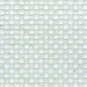 Мозаика Grand Kerama шахматка 30х30 см белый матовый/белый колотый 538 016722