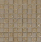 Мозаика Grand Kerama шахматка 30х30 см бежевый матовый/бежевый колотый 523 016724